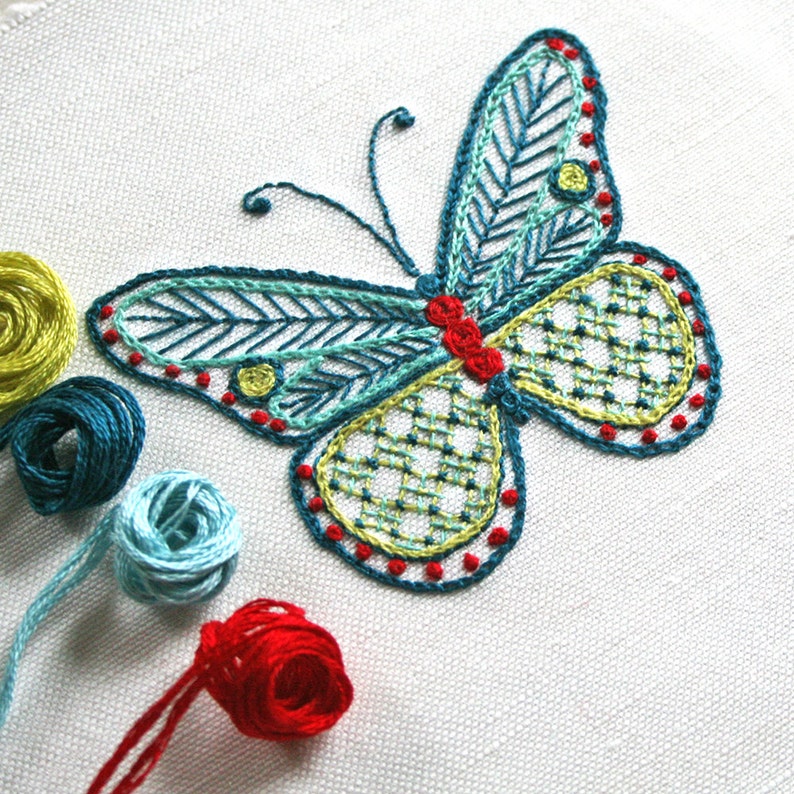 Butterfly Embroidery Pattern Pdf Butterfly Embroidery Pattern Pdf