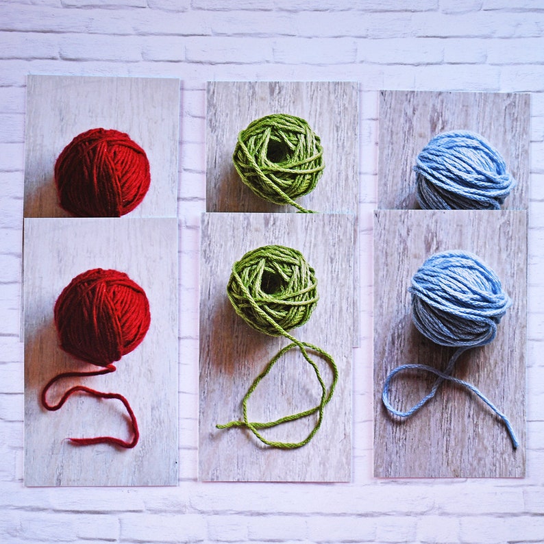 Knitting Gift Card, Set, Gift Card, Gift Tags, Knitting Gift Tags, Hand