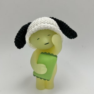 Crochet Smiski/Sonny Angel Hats, Tiny Doll Accessories Floppy Dog Ears