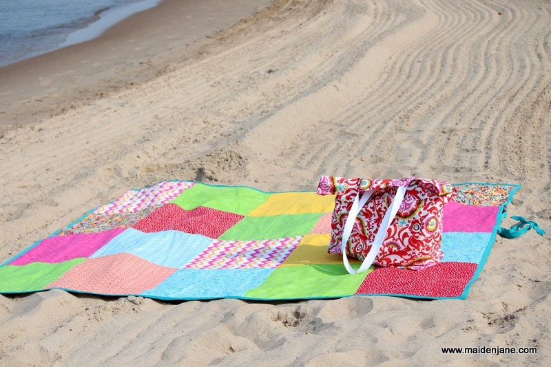 Couverture de Plage Personnalisée - Couverture Famille Mariée