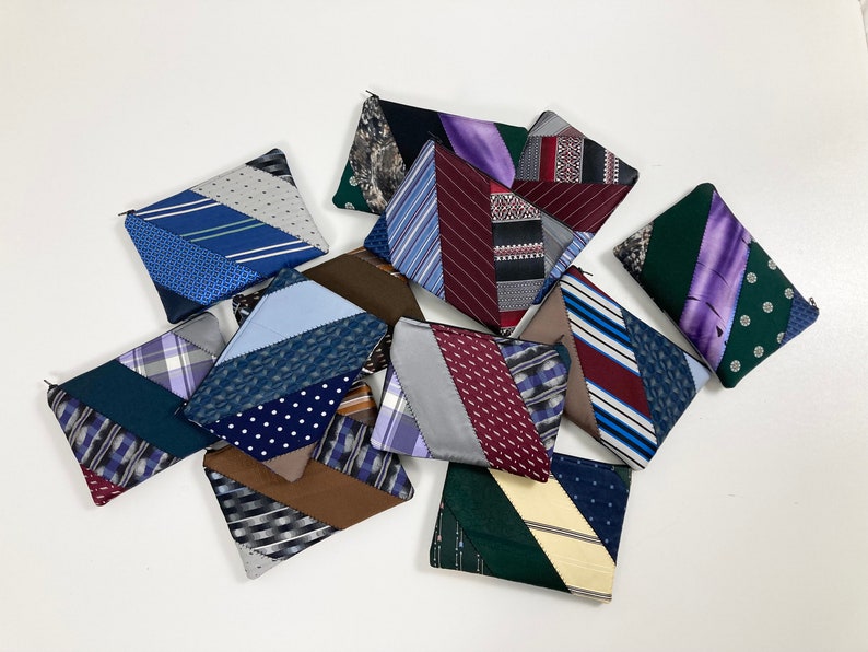 Custom Necktie Clutch Made from YOUR Neckties Custom image 9