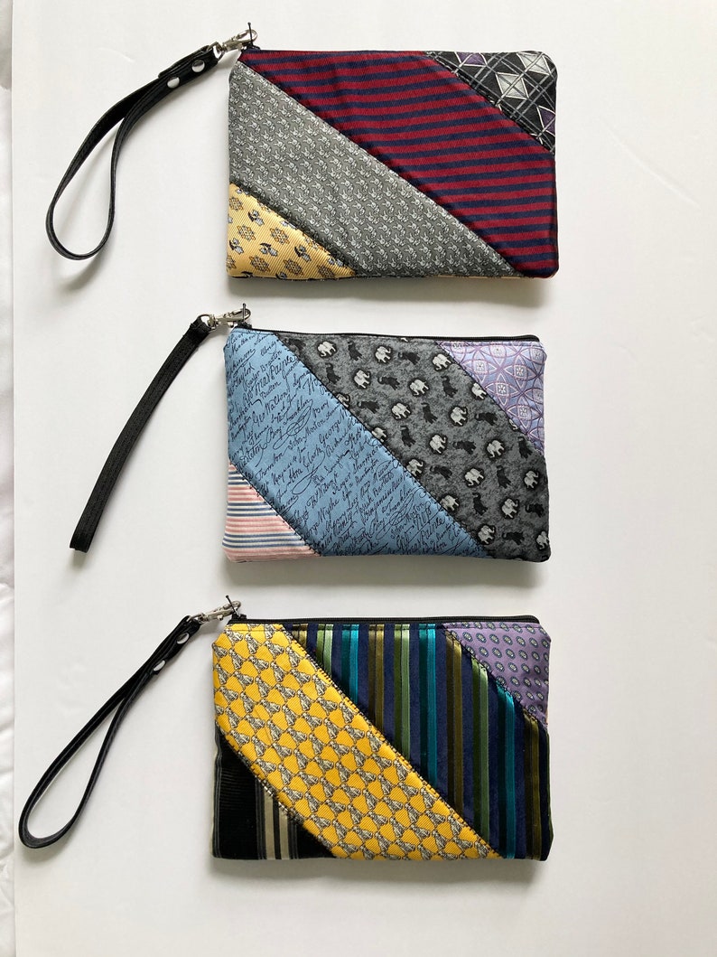 Custom Necktie Clutch Made from YOUR Neckties Custom image 5