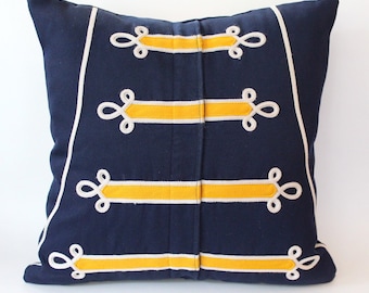 Custom Marching Band Uniform Pillow Cover - Memory Pillow - Mar