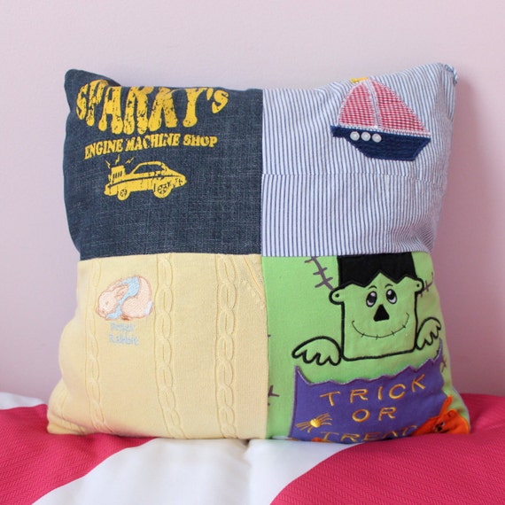 etsy memory pillow