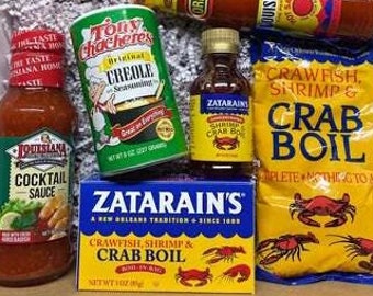 Louisiana Cajun Spice Box Featuring as many items if wanting a custom box Louisiana Spice Gifts Home cook Gifts Women Men Cooking Spices