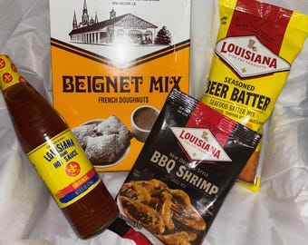 Louisiana Treat Box Hot & Sweet Missing Home Louisiana Goodness Taste Of Cajun Flavor's