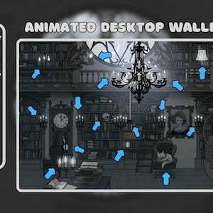 Desktop Wallpaper Gothic Theme Set: Animated Wallpapers + Lock Screens ...