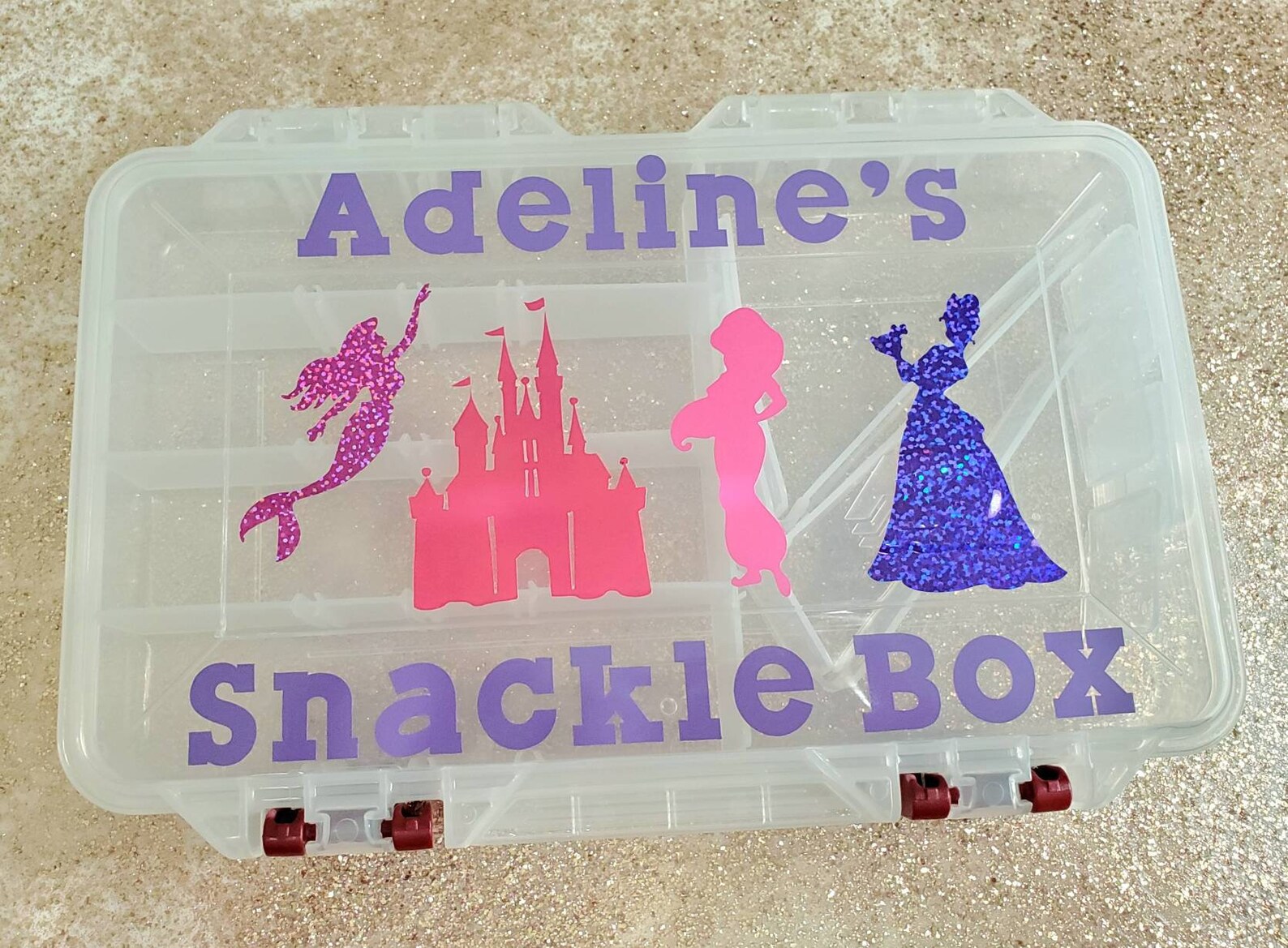 Customized Snack Box Princess Personalized Snackle Box - Etsy