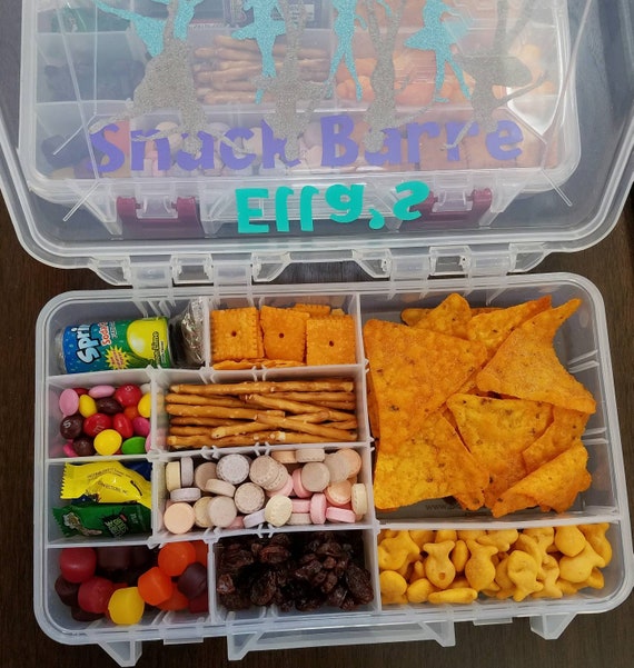 Snack Box Personalized Snack Box Snack Organizer Back to School