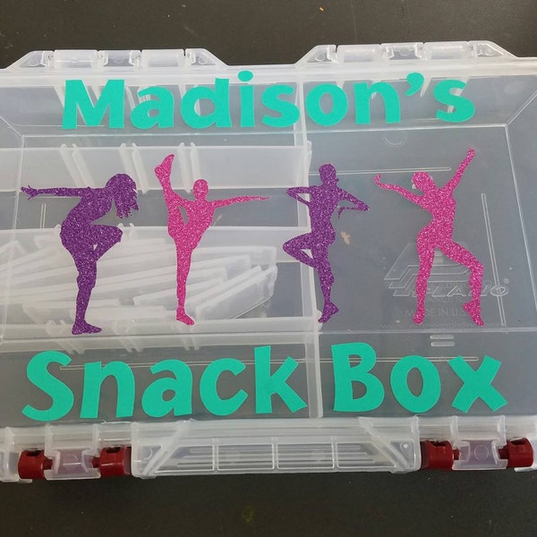 Customized Snack Box Hip Hop Jazz Dance | Personalized Snackle Box | Custom Name Box