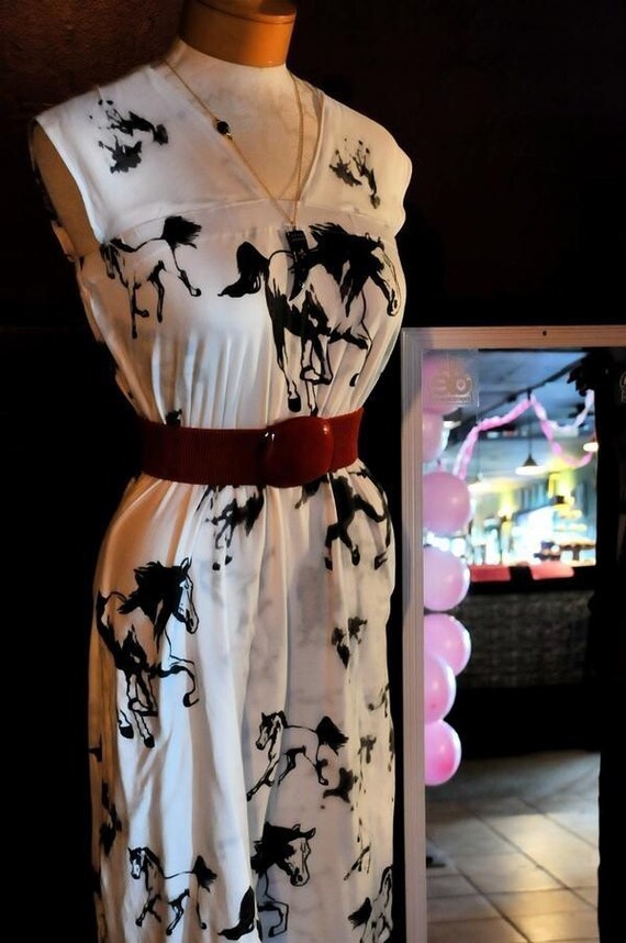 Items similar to Horse Dress Beautiful Horse Print Dress on Etsy