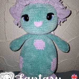 Kleines Fantasiewesen/Little fantasy creature - Häkelanleitung/Crochet Pattern - Amigurumi PDF - DE/EN