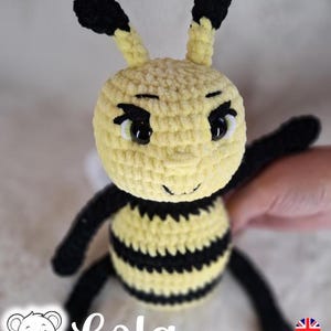 Lola Biene/bee - Haakpatroon/Haakpatroon - Amigurumi PDF - DE/EN