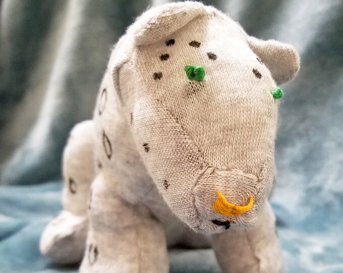 Snow Leopard Stuffed Animal Plush Endangered Species Low Carbon Footprint Donation to World ...