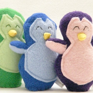 Plush Penguin Stuffed Animal PDF Pattern Printable