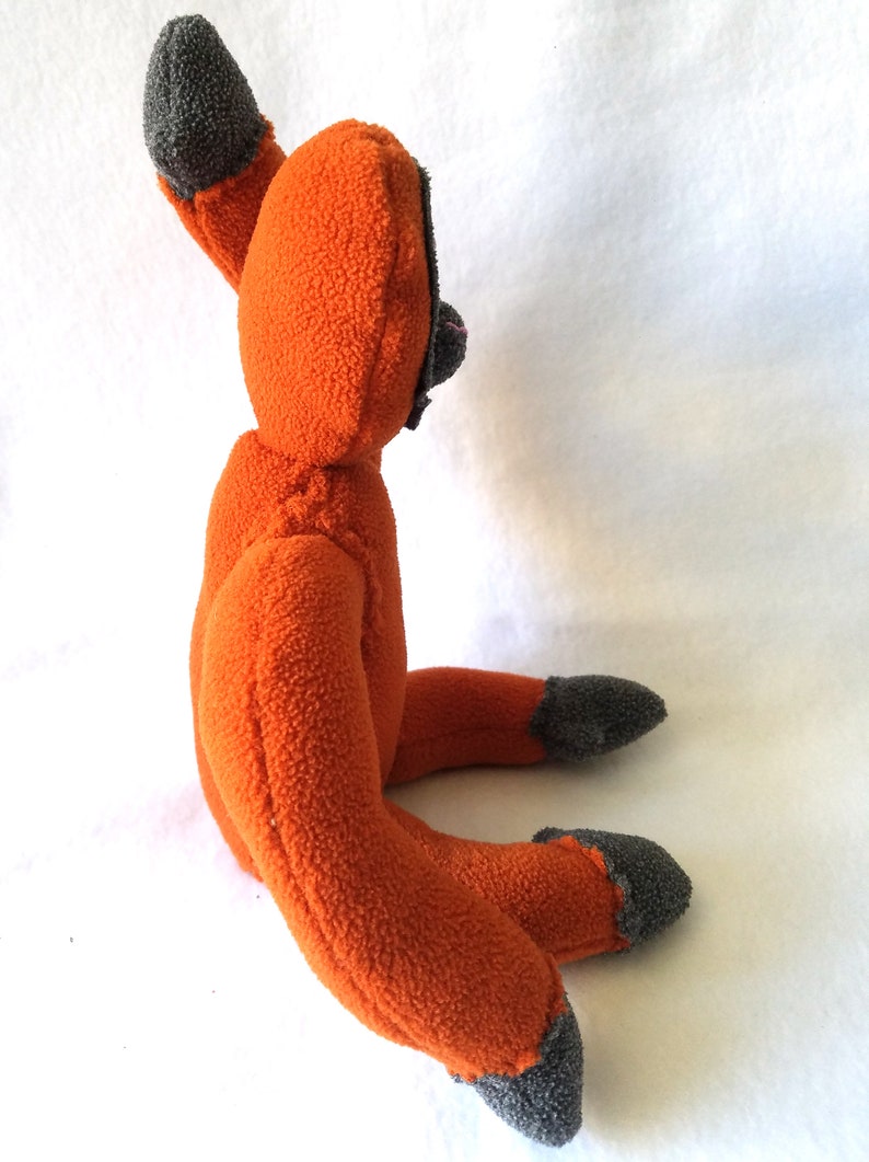 Sumatran Orangutan Stuffed Animal Plush Sewing Pattern ape monkey low carbon footprint world wildlife fund charity donation image 8