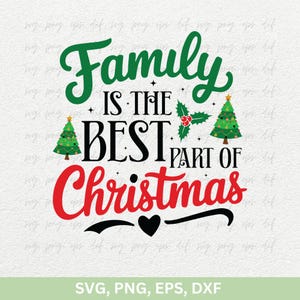 Familie Weihnachtsgeschenke svg, Familie ist der beste Teil von Weihnachtssvg | Urlaub Pyjamas Png Dxf | Weihnachts Clipart, Weihnachten Pjs Familie svg