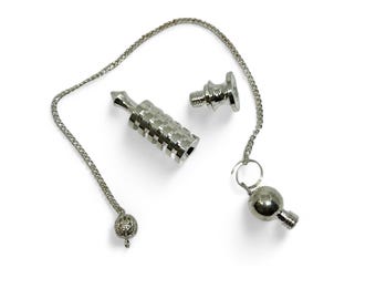 Zilvermessing wichelroede | Metalen waarzeggerij voor energetische healing en intuïtie | Spirituele begeleiding en chakra-balancering | Bulk: