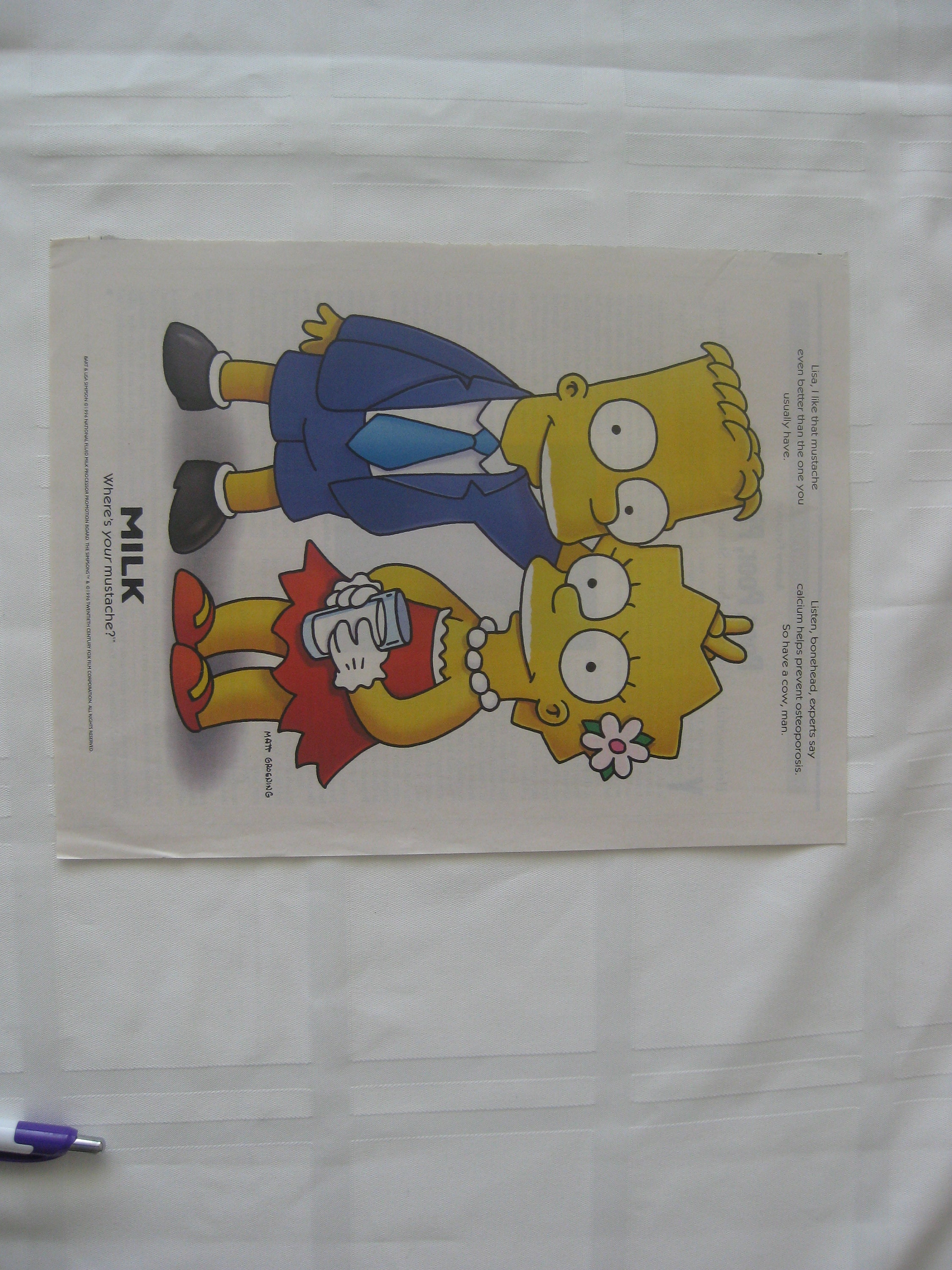 The Simpsons Family Retro Art Print 1987 Tracey Ullman Shorts