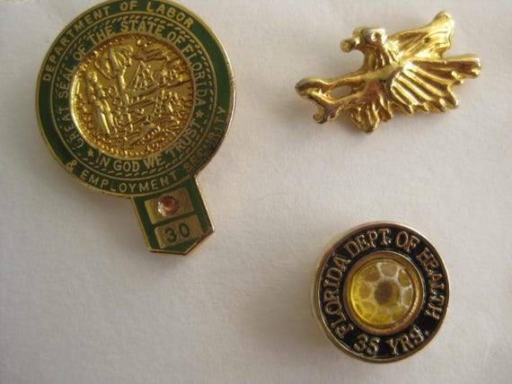 Instant collection of 10 different lapel pins, co… - image 3