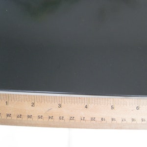 Card stock paper cards, black, smooth surface, 7&quot; x 5&quot;, 22 pcs. Card making, invites, scrapbooking, other paper crafts and projects.