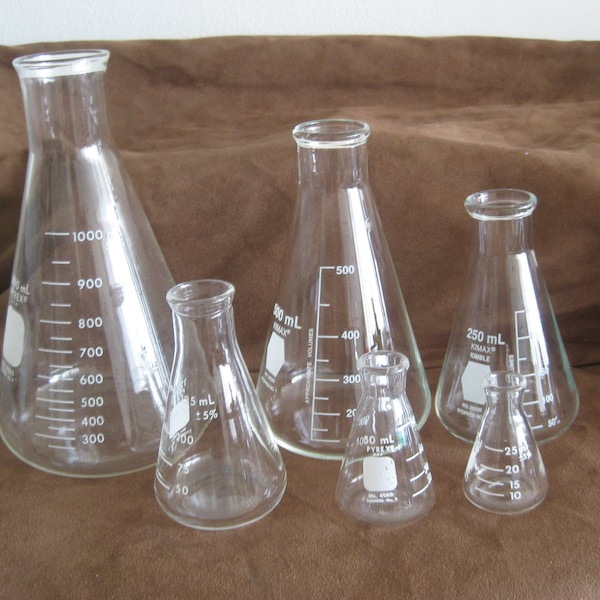 Erlenmeyer Flask Etsy