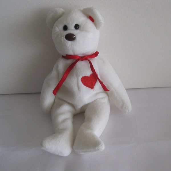 TY Beanie baby Valentino, 1993, like new condition, missing ear tag :(