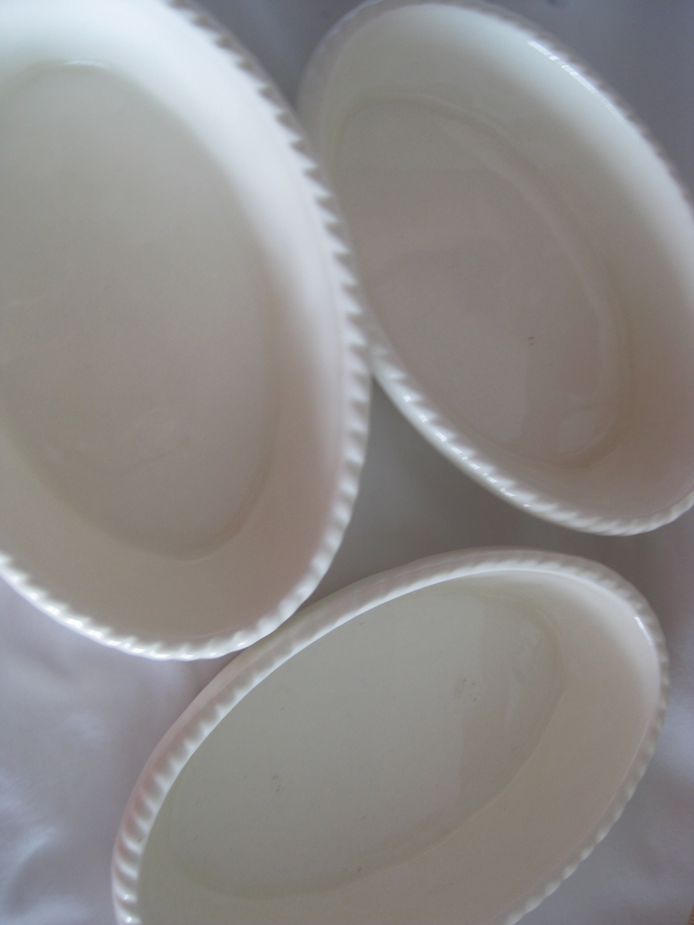 Vintage Stengel Cookrite Ovenware Dishes, Ivory Ceramic, Set of 3 - Etsy