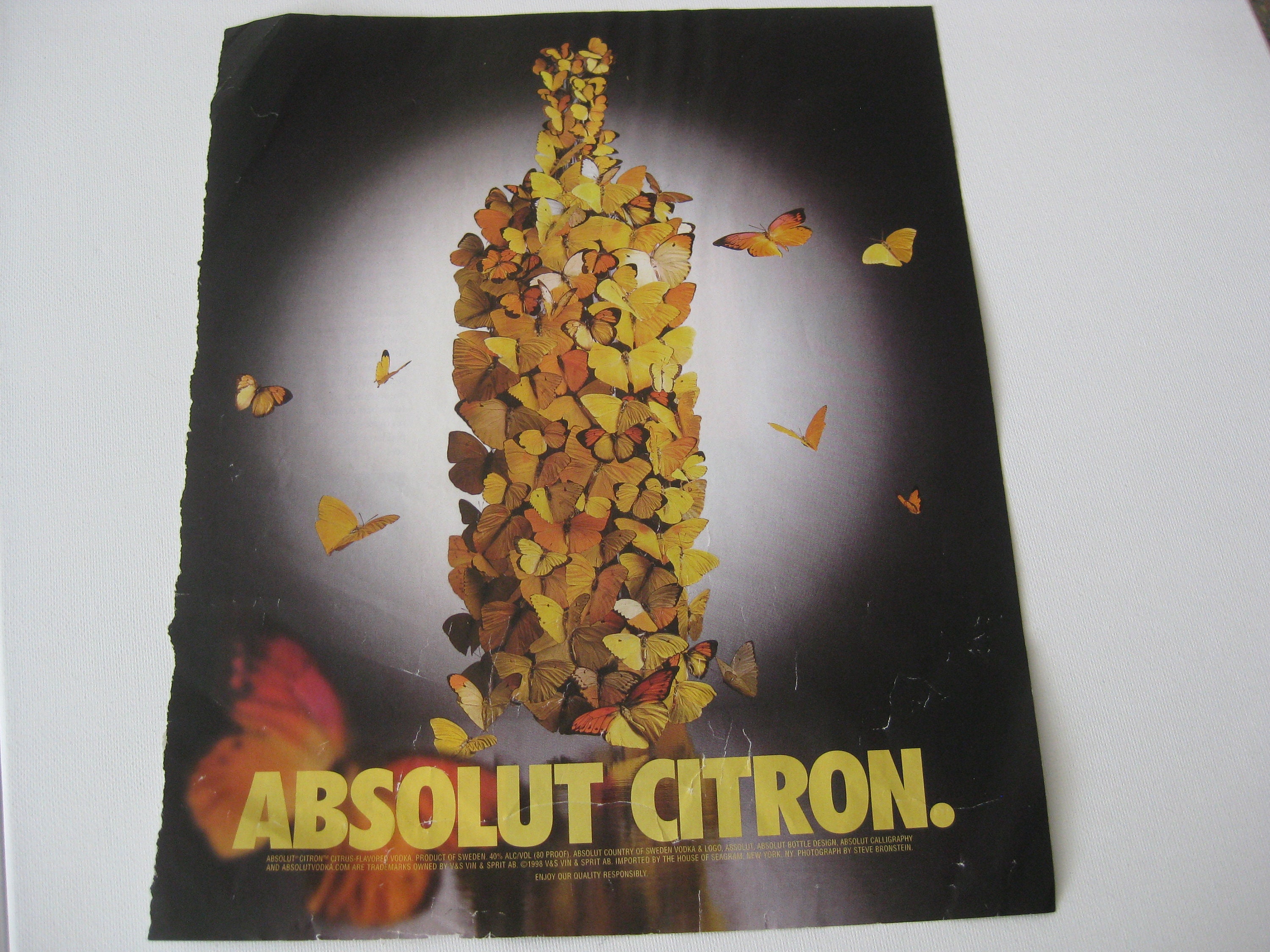 Absolute Vodka Ads, Original Ads From Magazine, 1994/6/8, Frame to ...