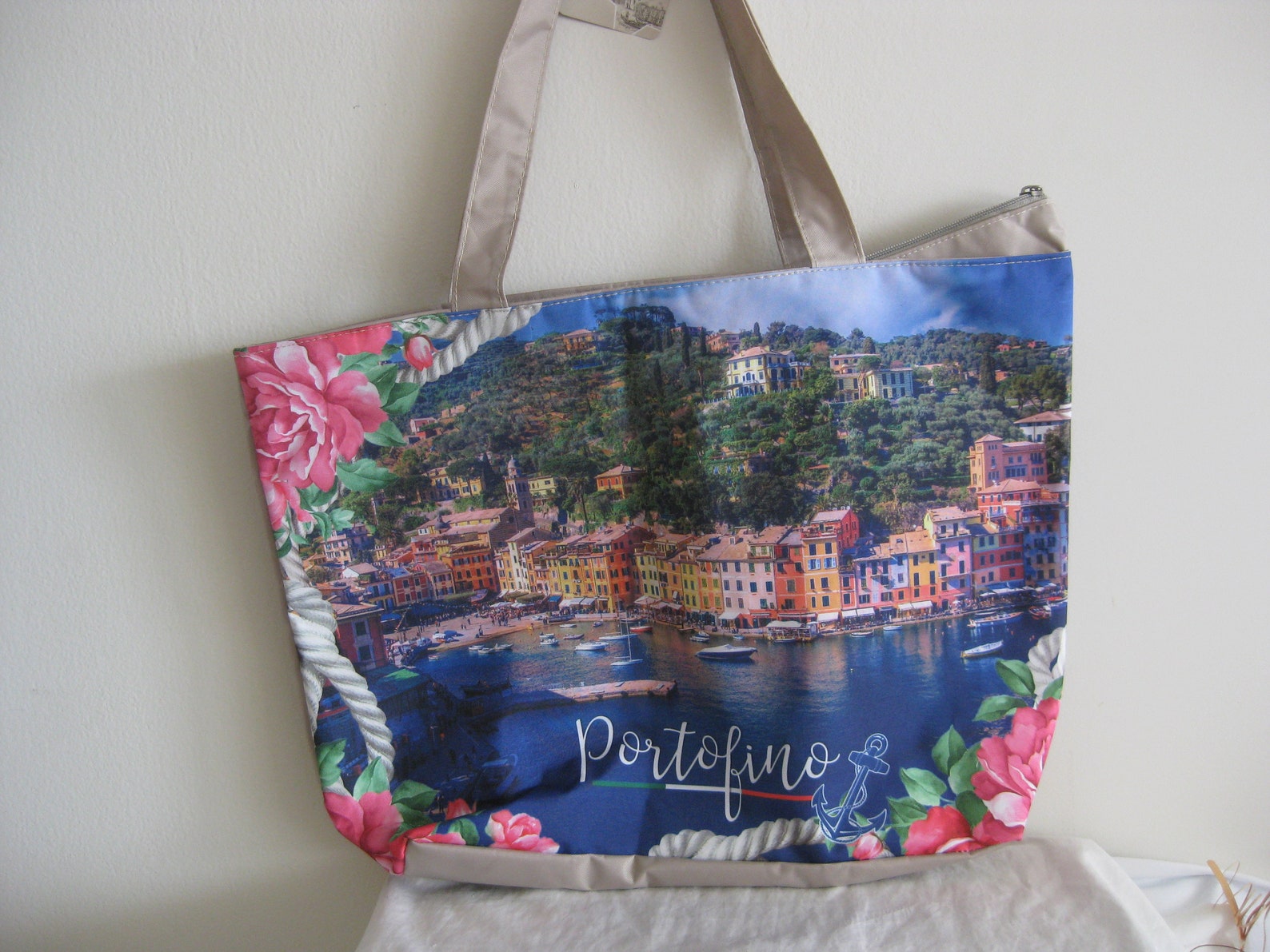 Portofino-Italy souvenir shopping tot bag | Etsy