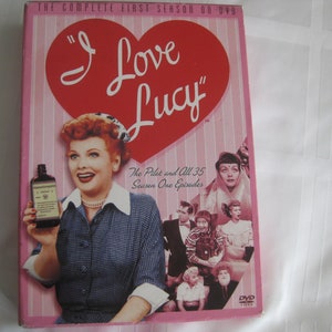 I LOVE LUCY, a complete collection of first season,  7 dvds&#39;, the pilot and 35 season 1 episodes. collectors item. Great condition.