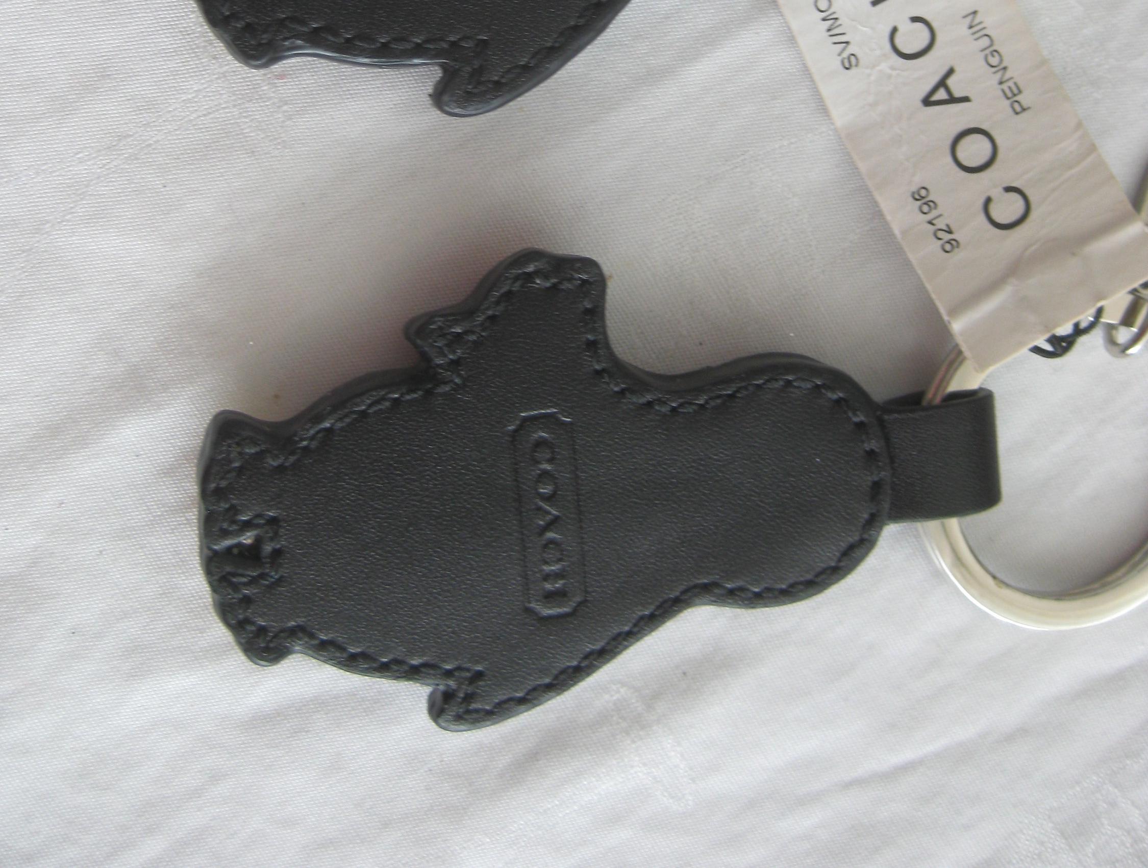 新品同様 オールドコーチ キーケース 緑 old coach key case COACH Key Case Leather Green Men's, Slightly Scratched and