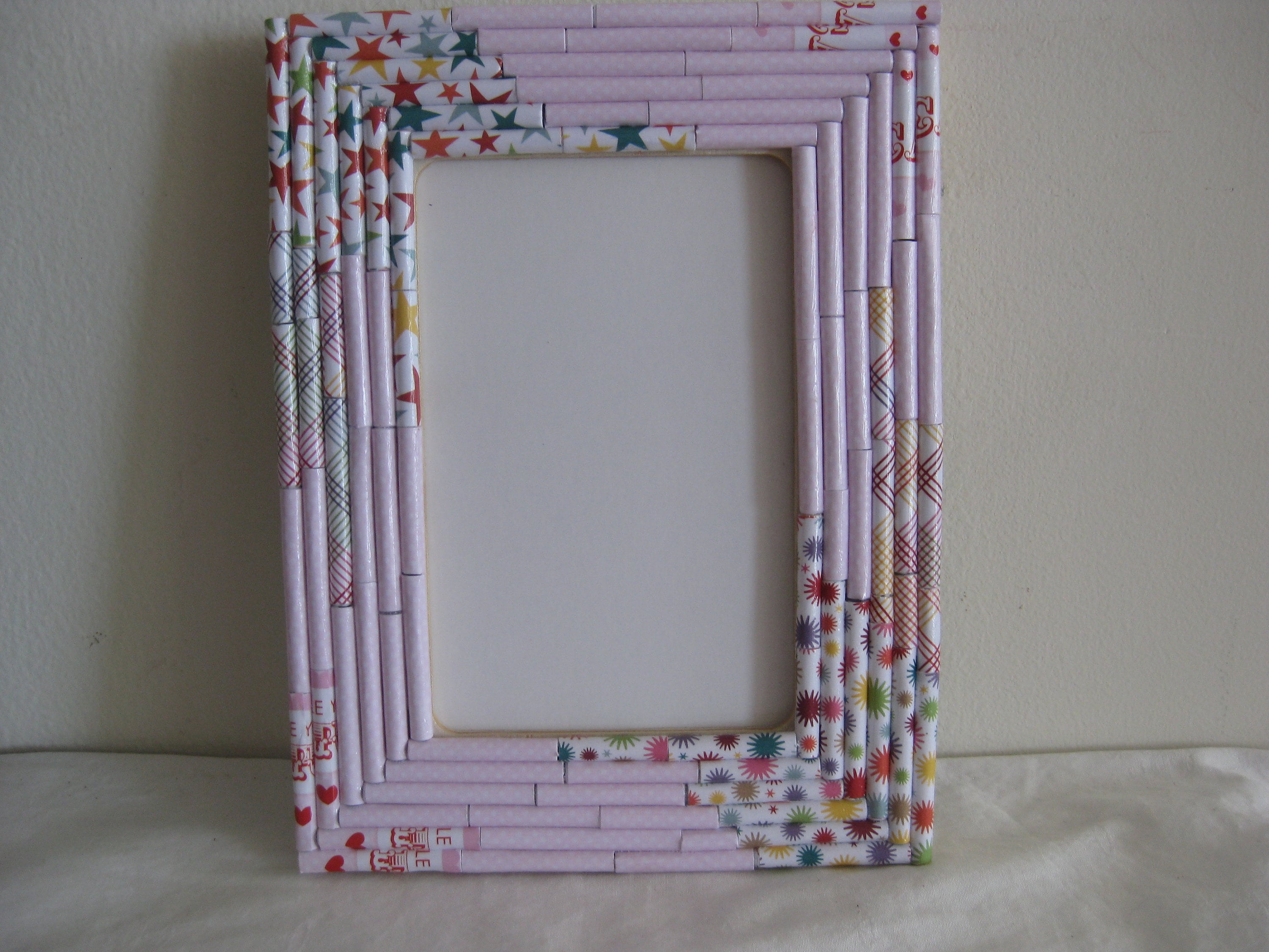 DIY Marcos para fotos de cartón. Cardboard picture frame 