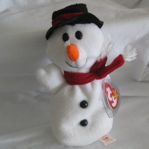 Snowball Style 4201, TY Beanie baby, DOB 12-22-96, pvc pellets. Never played with, part of a collection.