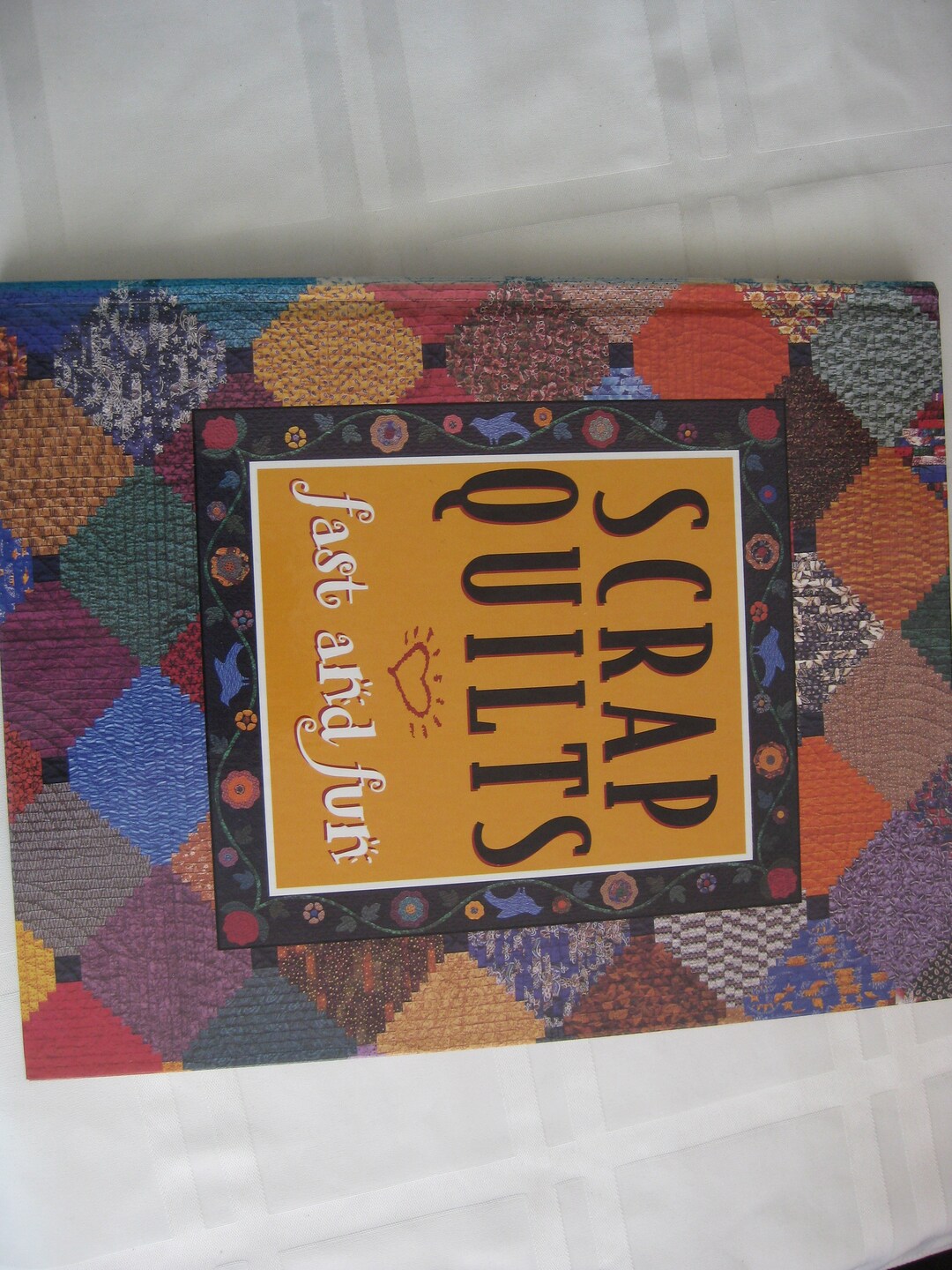 Quilting Book, Scrap Quilts Fast and Fun, 1997, Oxmoor House, 160 Pages ...