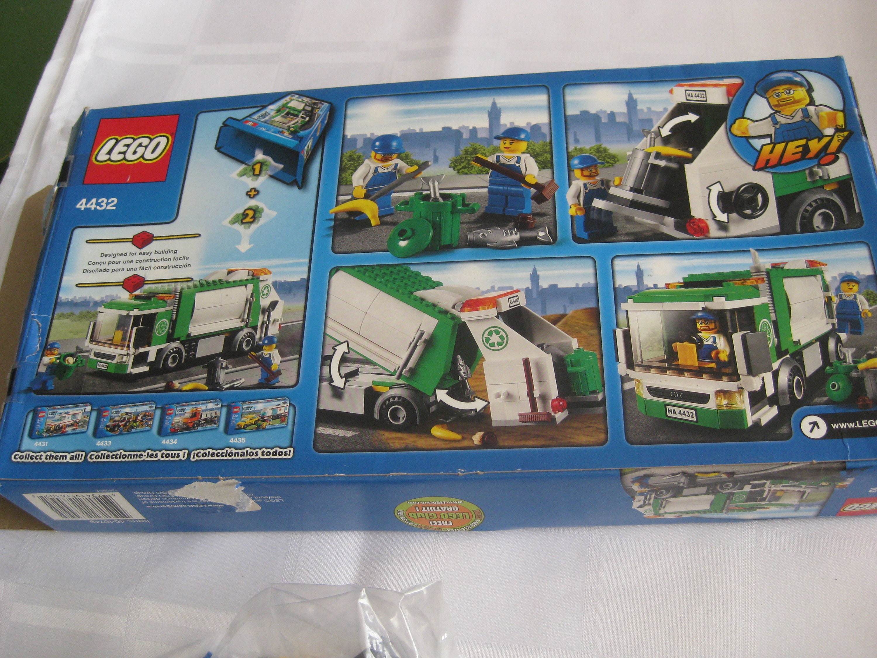 Lego city garbage truck 4432 new arrivals