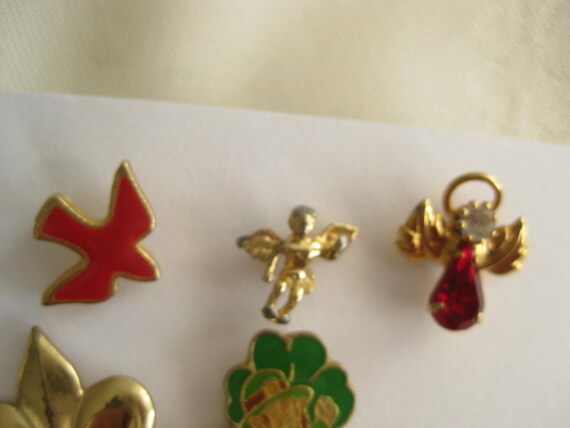 Instant collection of 10 different lapel pins, co… - image 2