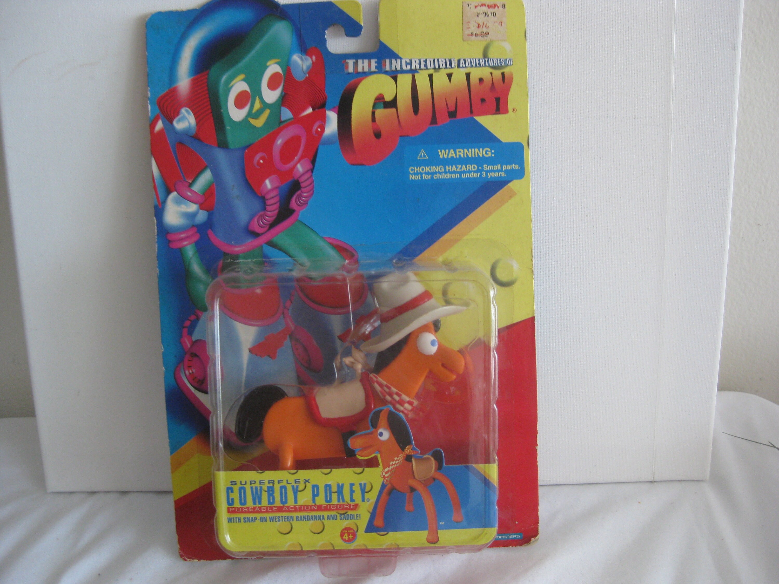 Cowboy Pokey Action Figure From the Incredible Adventures of Gumby 