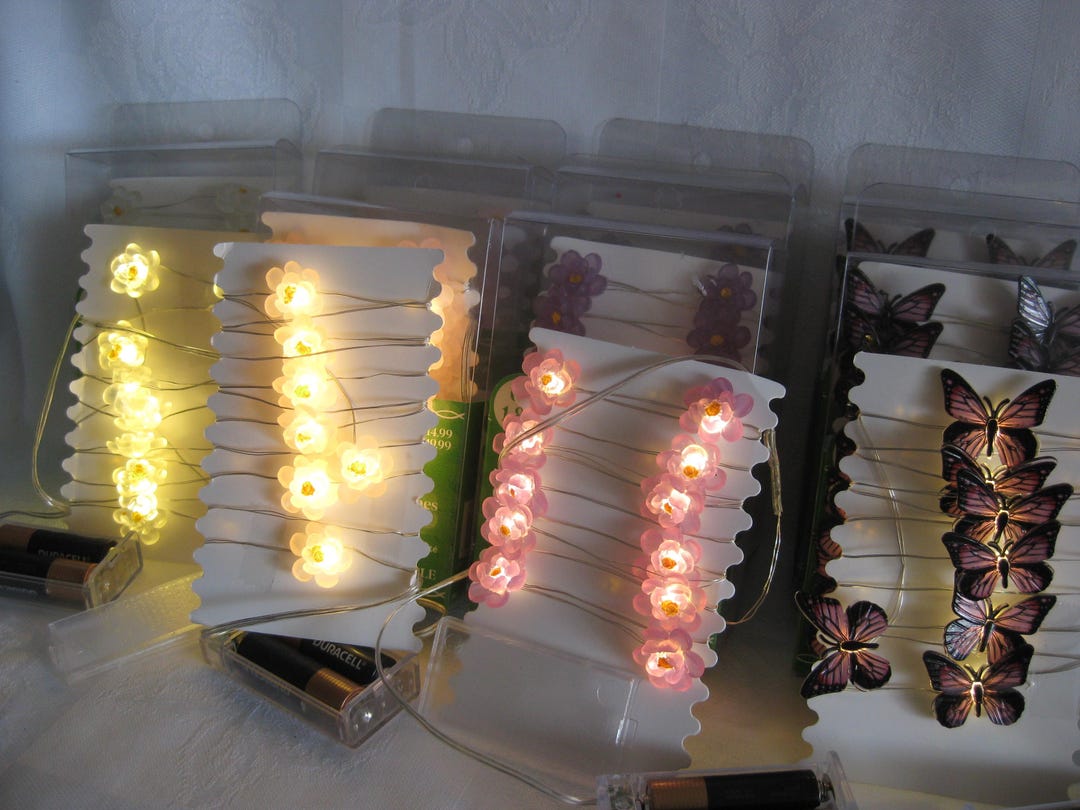 Spring Set Light Spring String Lights, 6 Ft. Each, Lot of 3 Packs. - Pick From 4 ...