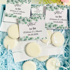 100pcs Wedding Soap Favors: Custom Scented Soaps, Personalized Labels