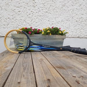 Vintage Kawasaki Professional Squash Racket Collectible Sports Gear
