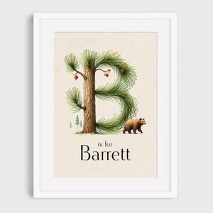 Custom Tree Initial Art