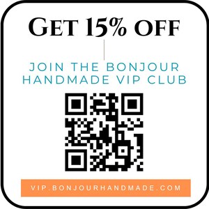 a coup for a handmade gift card with a qr code