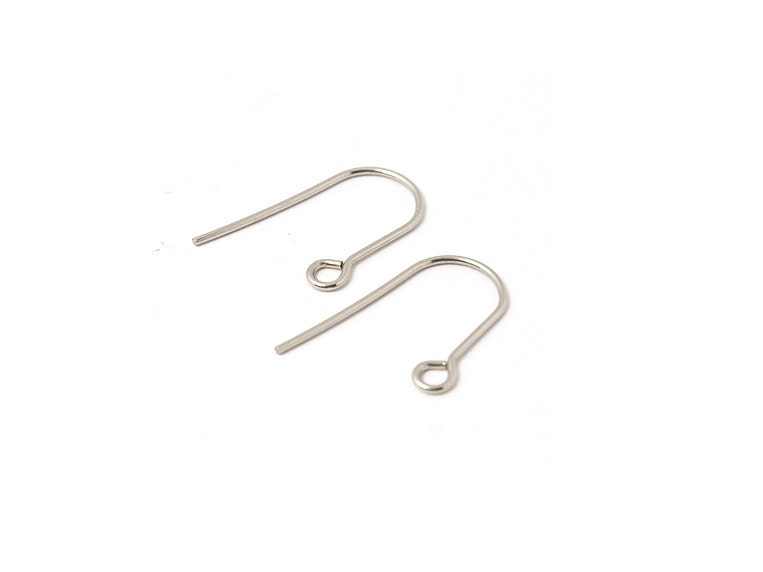 Stainless steel minimalist earring hooks 50 pcs 25 pairs | Etsy