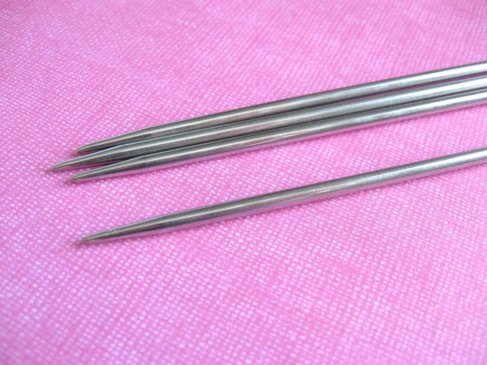 Stainless Steel Double Pointed Knitting Needles 2.75mm 3mm or | Etsy Canada