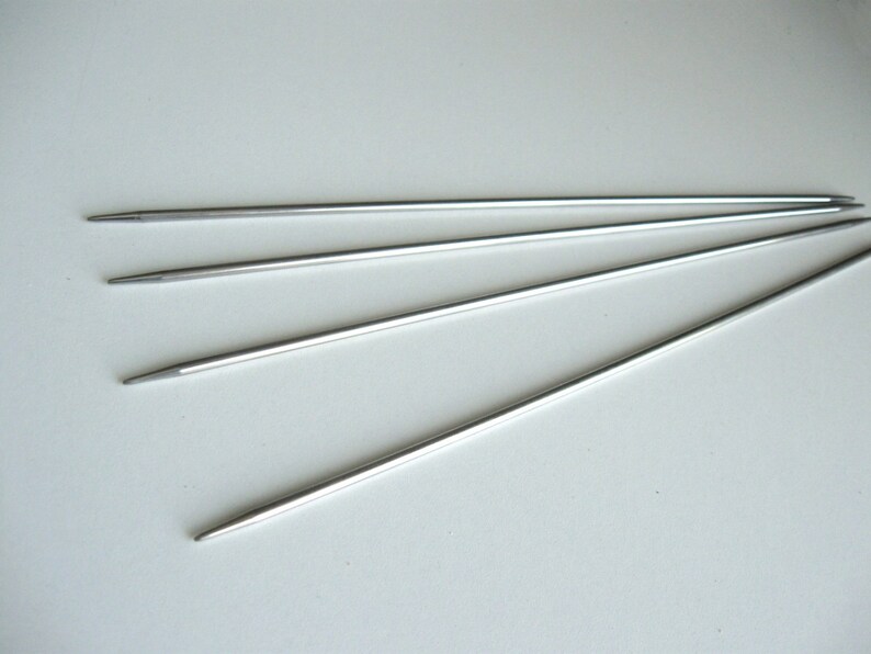 Stainless Steel Double Pointed Knitting Needles 2.75mm 3mm or Etsy Canada