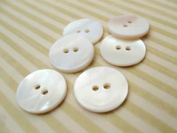 Real Imitation Shell Button Kit