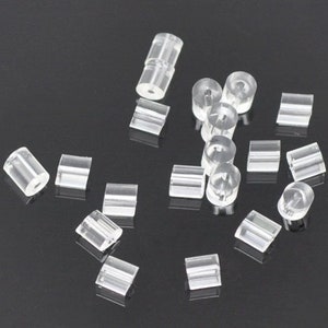200 Rubber Tube Style Ear Nut, 3x3mm image 1
