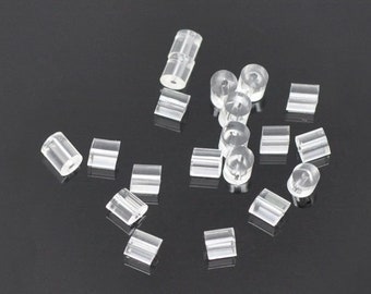 200 Rubber Tube Style Ear Nut, 3x3mm