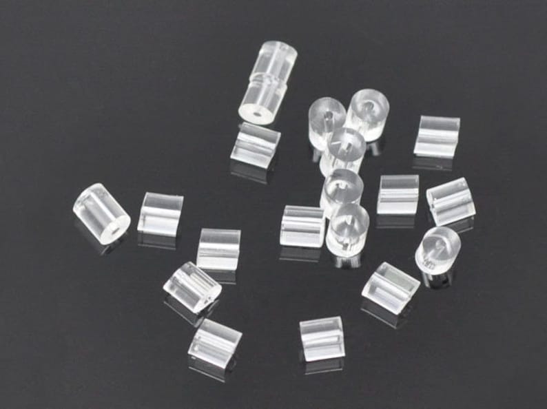 200 Rubber Tube Style Ear Nut, 3x3mm image 1